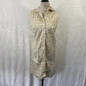 Vintage Dress or Duster/Jacket House Dress Mini Floral